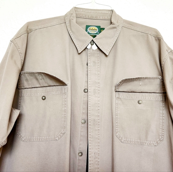 Cabela's Men's Embroidered Button Up Shirt - Picture 2 of 7